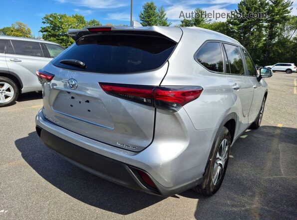 5TDKDRBH4PS042120 2023 TOYOTA HIGHLANDER Silver Вид спереду