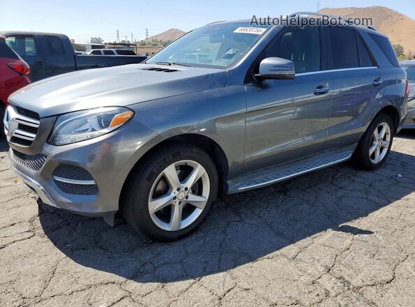4JGDA5JB6HA880974 2017 MERCEDES-BENZ GLE-CLASS Gray Rear left