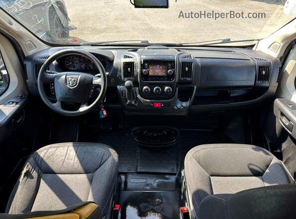 3C6URVJG7LE143725 2020 RAM PROMASTER Blue წინა სალონის ხედი