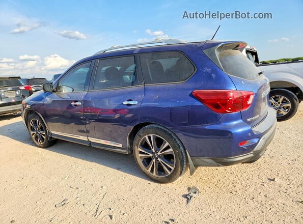 5N1DR2MN8HC692992 2017 NISSAN PATHFINDER Blue Tył prawy