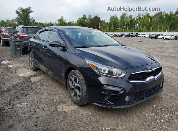 3KPF24AD7LE168159 2020 KIA FORTE Black Front view
