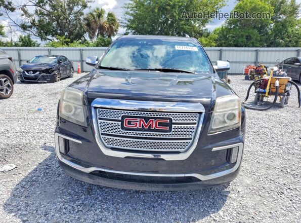 2GKFLVEK7H6293881 2017 GMC TERRAIN Черный Вид сзади