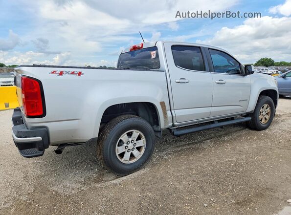1GCGTBEN8H1211099 2017 CHEVROLET COLORADO Серебряный Передняя правая четверть