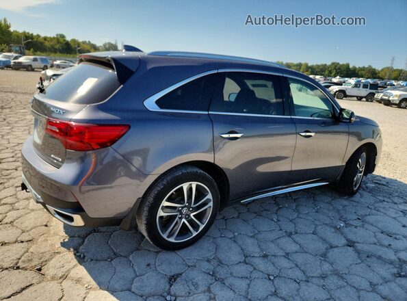 5FRYD4H8XHB041210 2017 ACURA MDX Серый Передняя правая четверть