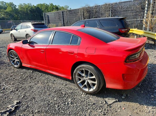 2C3CDXHG5NH161107 2022 DODGE CHARGER Red Rear right