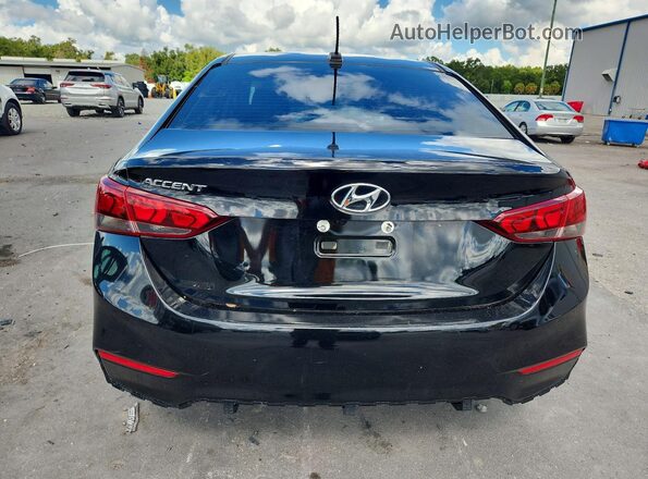 3KPC24A69NE177534 2022 HYUNDAI ACCENT Black Widok wnętrza z przodu