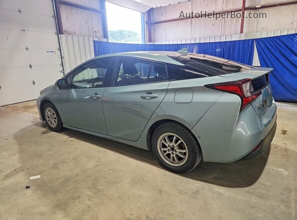 JTDKARFU5K3076321 2019 TOYOTA PRIUS Бирюзовый Задняя правая четверть