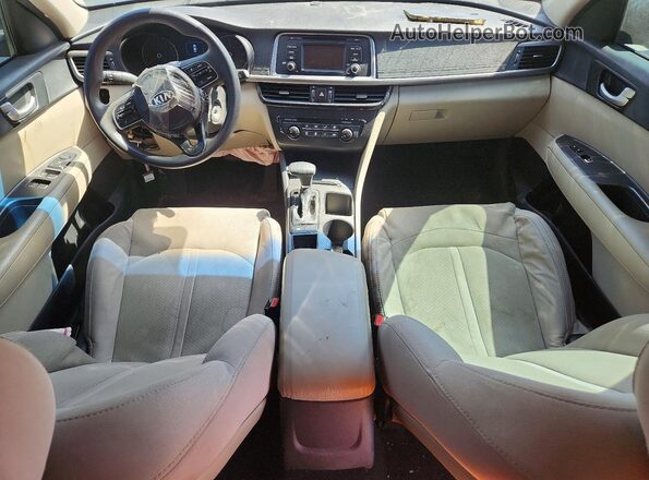 5XXGT4L38GG115814 2016 KIA OPTIMA Blue Vista del cuadro de instrumentos