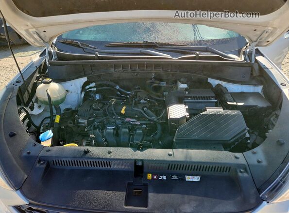 KM8J3CA47KU863982 2019 HYUNDAI TUCSON White Engine compartment view