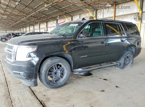 1GNSCBKC0KR222174 2019 CHEVROLET TAHOE Black Հետևի ձախ