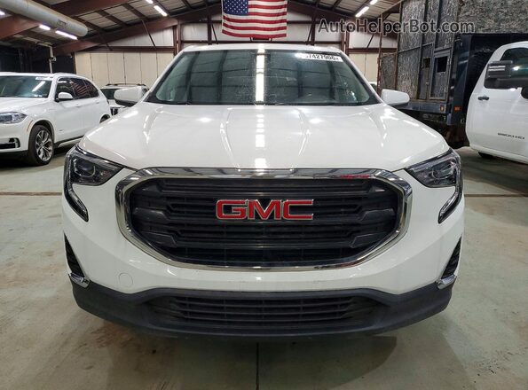 3GKALMEV3LL195191 2020 GMC TERRAIN White Հետևի տեսք