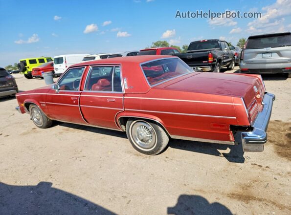 3X69K7M439786 1977 OLDSMOBILE 98 Красный Задняя правая четверть