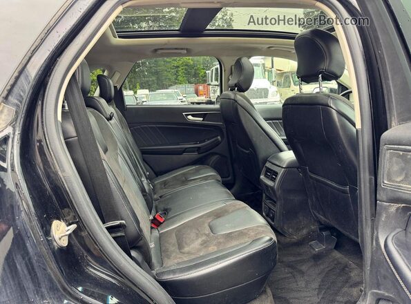2FMPK4AP1JBC42030 2018 FORD EDGE Black Vista del salpicadero