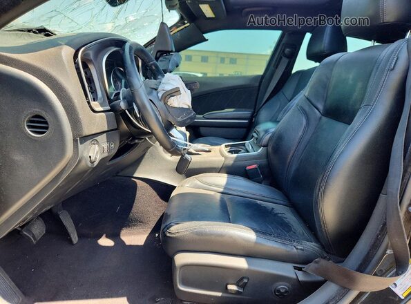 2C3CDXHG1JH218039 2018 DODGE CHARGER Черный Вид панели приборов