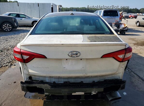 5NPE24AF6HH532071 2017 HYUNDAI SONATA White Widok wnętrza z przodu