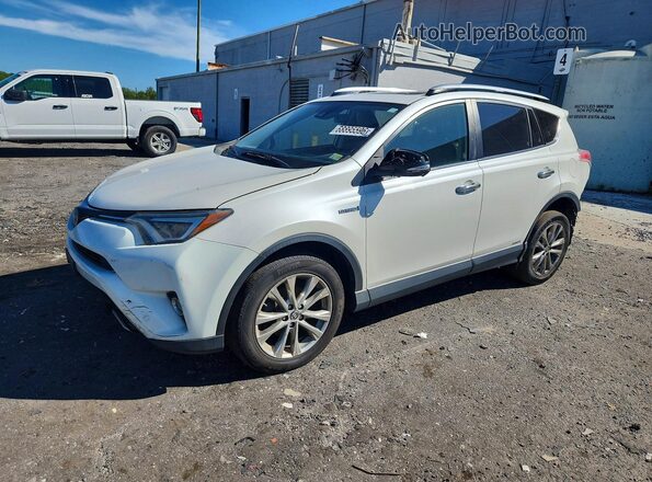 JTMDJREV8JD155350 2018 TOYOTA RAV4 White Задня ліва чверть