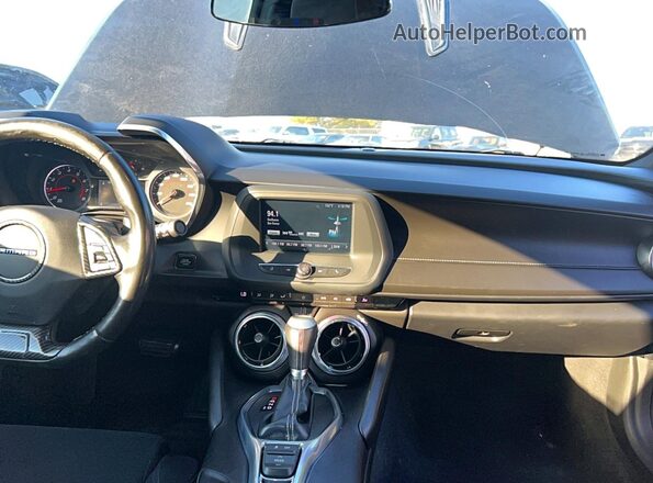 1G1FB1RS9H0127199 2017 CHEVROLET CAMARO Black Widok tylnych siedzeń