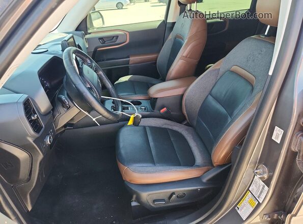 3FMCR9C65MRA72272 2021 FORD BRONCO Gray Widok deski rozdzielczej
