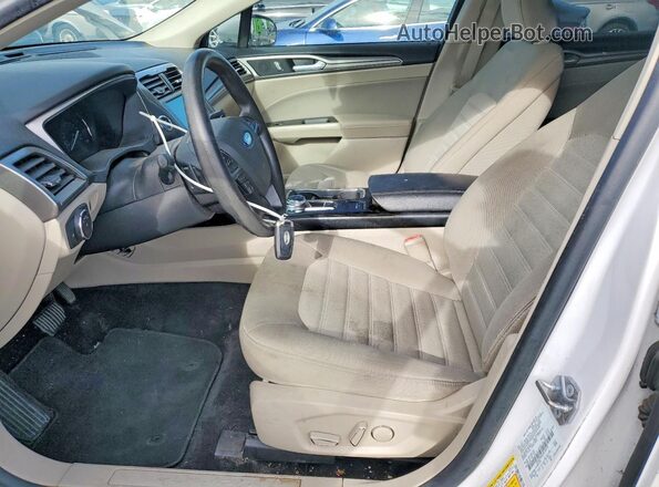 3FA6P0HD3JR150737 2018 FORD FUSION White წინა პანელის ხედი