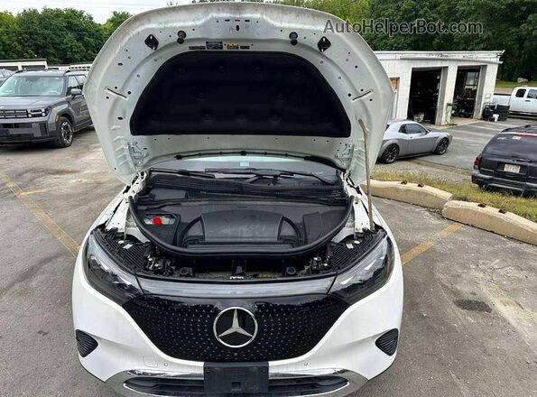 4JGGM1CB9PA021418 2023 MERCEDES-BENZ EQE White Widok zestawu wskaźników