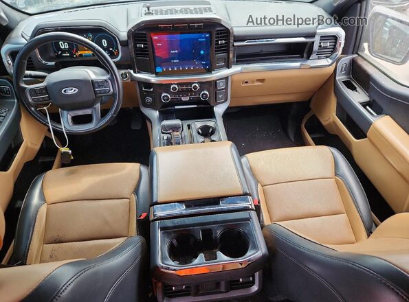 1FTFW1CD8MFB77511 2021 FORD F150 Black Instrument cluster view