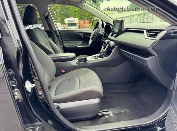 JTMF1RFV2KD047590 2019 TOYOTA RAV4 Black ძრავის განყოფილების ხედი