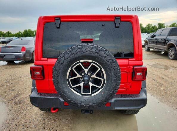 1C4PJXFNXSW521461 2025 JEEP WRANGLER Red Front interior view