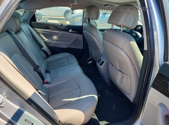 5NPE34AFXGH311651 2016 HYUNDAI SONATA Silver Widok wnętrza z tyłu
