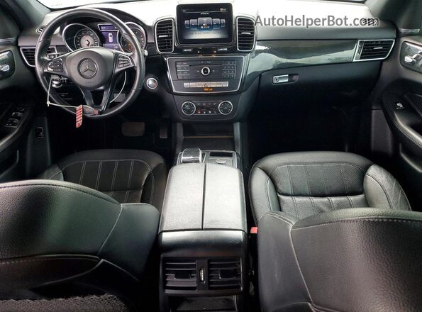 4JGDA5JB5HA861350 2017 MERCEDES-BENZ GLE Gray Widok zestawu wskaźników
