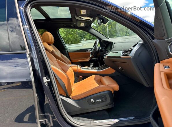 5UXCR6C07N9K88781 2022 BMW X5 Black Widok zestawu wskaźników