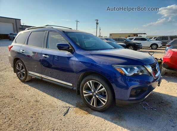 5N1DR2MN8HC692992 2017 NISSAN PATHFINDER Blue Widok z przodu