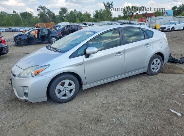 JTDKN3DU8A0045620 2021 TOYOTA PRIUS Silver Trasero izquierdo
