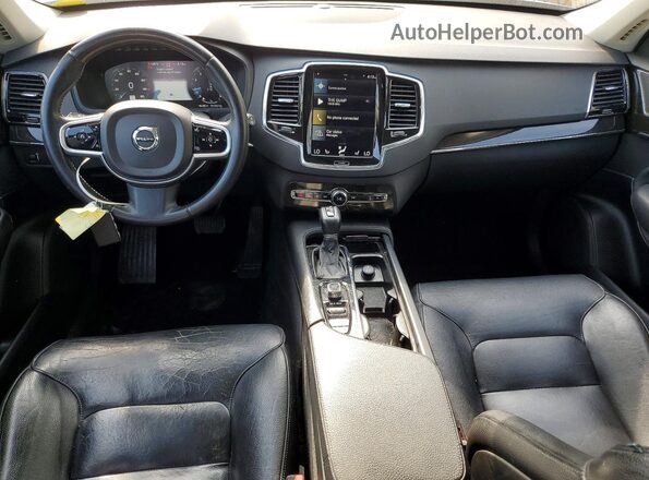 YV4A22PK5J1196074 2018 VOLVO XC90 Gray Instrument cluster view