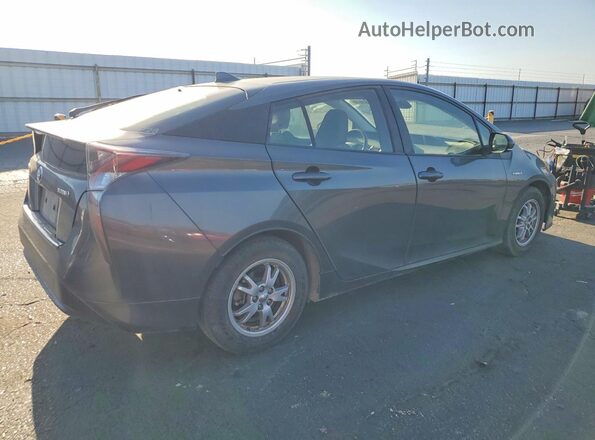 JTDKBRFU7H3034397 2017 TOYOTA PRIUS Угольный Передняя правая четверть