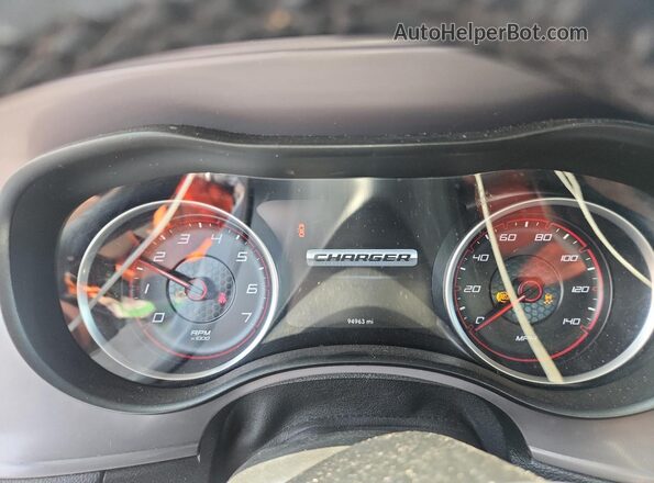 2C3CDXHG4PH559878 2023 DODGE CHARGER Black Vista de los asientos traseros
