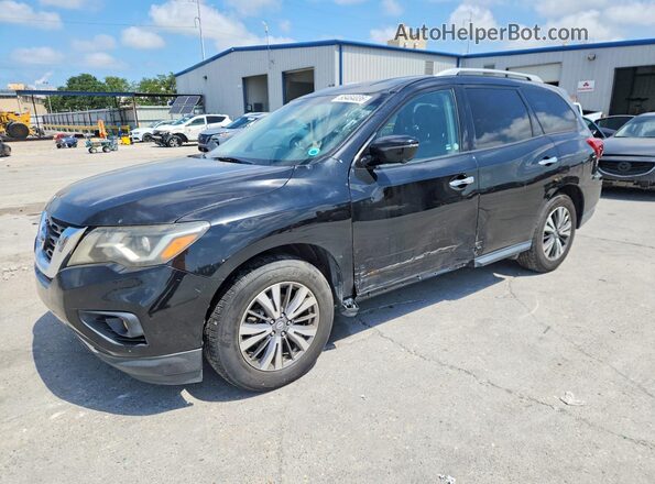 5N1DR2MN7KC604554 2019 NISSAN PATHFINDER Black Tył lewy