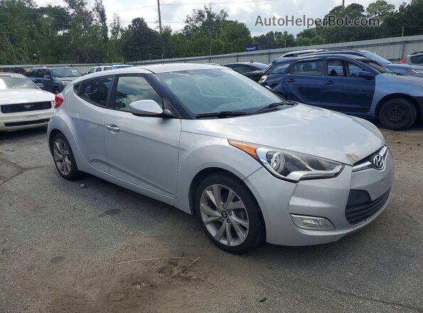 KMHTC6AD1HU310425 2017 HYUNDAI VELOSTER Gray წინა ხედი