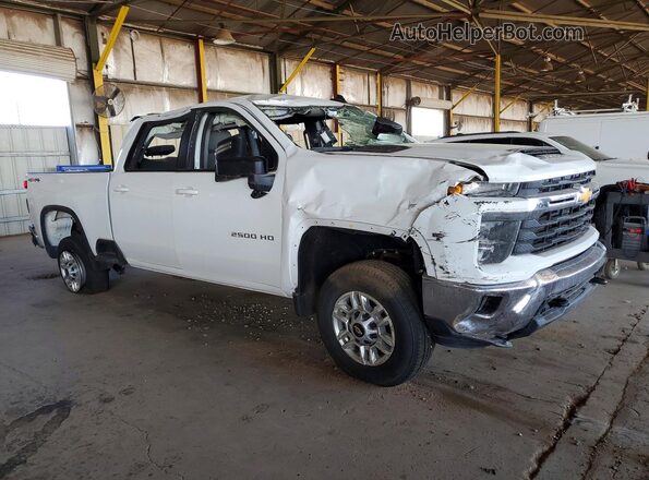 2GC1KNEY1S1228168 2025 CHEVROLET SILVERADO White წინა ხედი