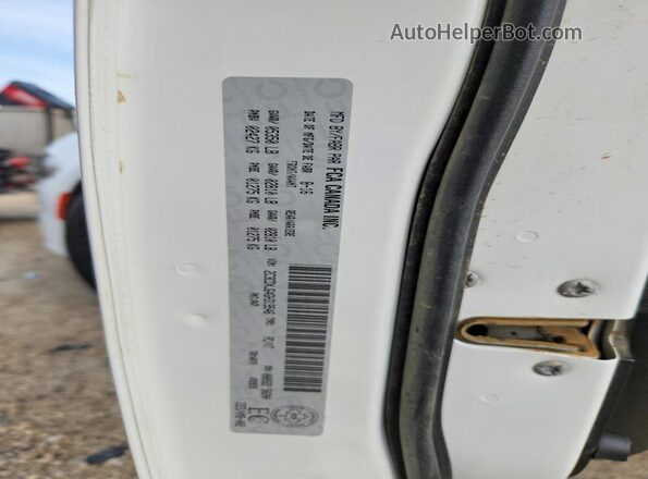 2C3CDXJG4GH319546 2016 DODGE CHARGER White Widok naklejki z numerem VIN
