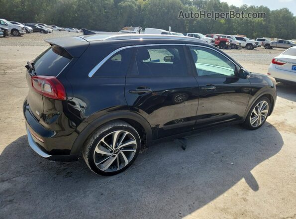 KNDCE3LC7H5046946 2017 KIA NIRO Черный Передняя правая четверть