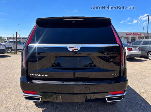 1GYS4JKL2PR250382 2023 CADILLAC ESCALADE Black Передня права чверть