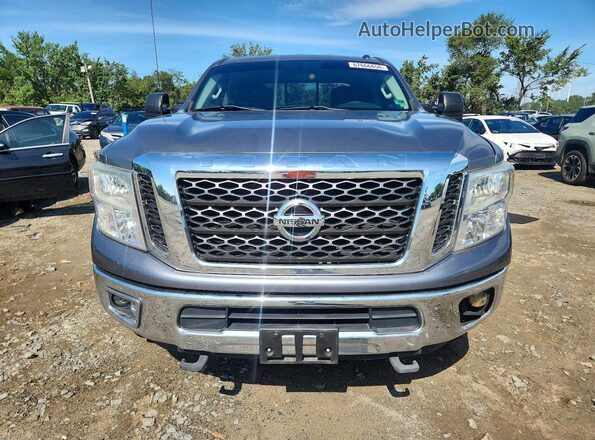 1N6BA1F32HN563236 2017 NISSAN TITAN Gray Widok z tyłu
