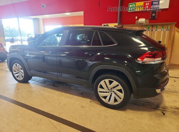 1V21E2CA6LC210853 2020 VOLKSWAGEN ATLAS Black უკანა მარჯვენა