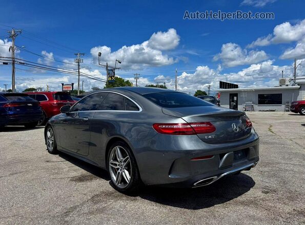 WDD1J6FBXJF010617 2018 MERCEDES-BENZ E-CLASS Gray Trasero derecho