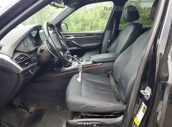 5UXKR0C37H0V72827 2017 BMW X5 Черный Вид панели приборов