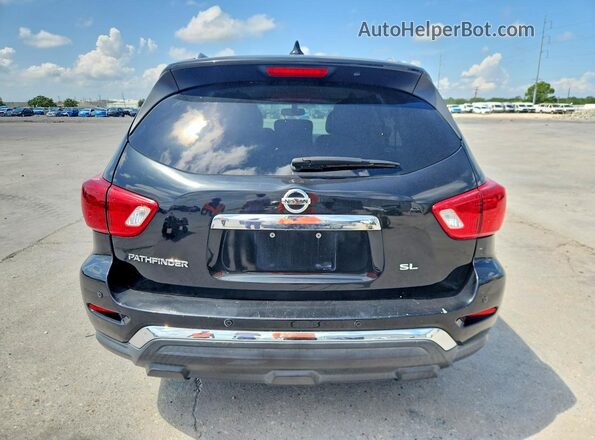 5N1DR2MN7KC604554 2019 NISSAN PATHFINDER Black Widok wnętrza z przodu