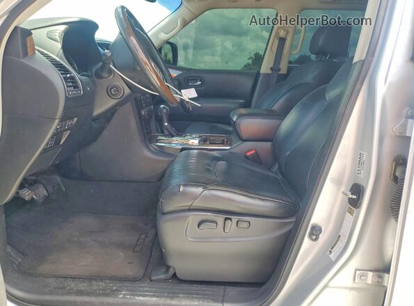 JN8AZ2NF7G9610023 2016 INFINITI QX80 Silver წინა პანელის ხედი
