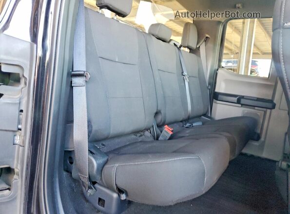 1FTFX1E40KKE50729 2019 FORD F150 Черный Вид задней части салона