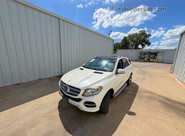 4JGDA5JB4GA708618 2016 MERCEDES-BENZ GLE Белый Задняя правая четверть