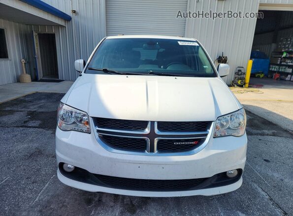 2C4RDGCG9KR772017 2019 DODGE GRAND White უკანა ხედი